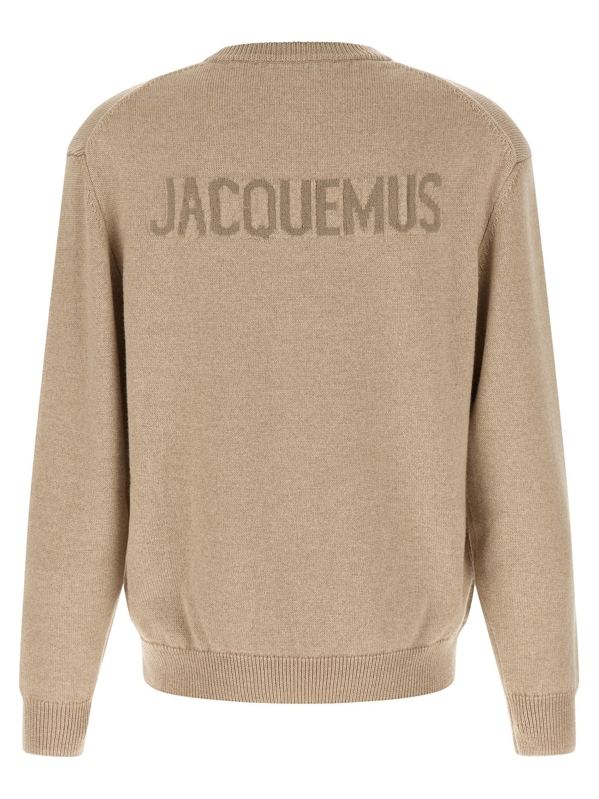 JACQUEMUS Le Maillot Moulin Sweater Beige