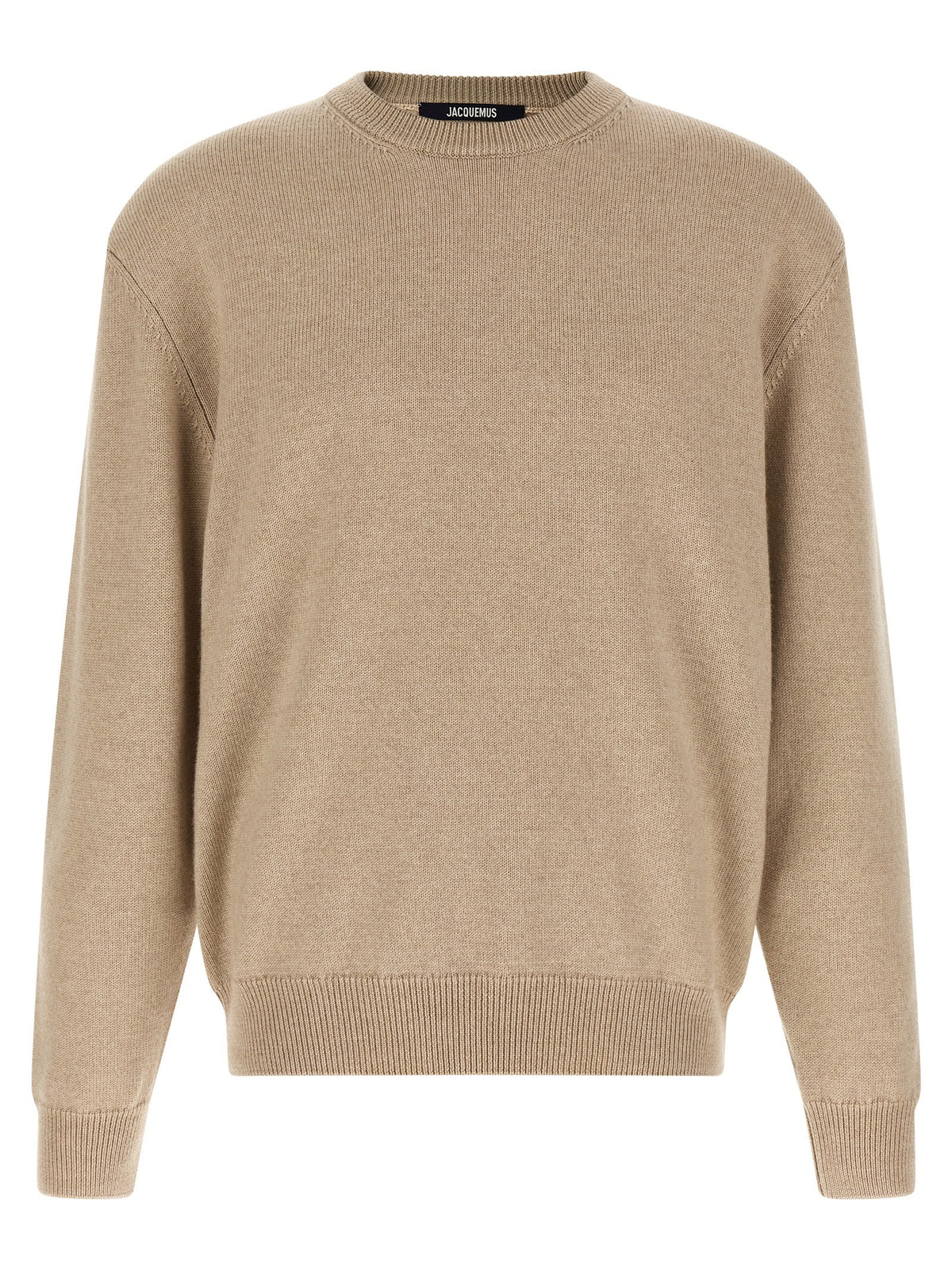 JACQUEMUS Le Maillot Moulin Sweater Beige