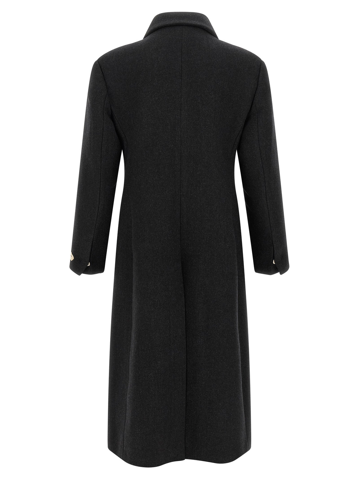 JACQUEMUS Le Manteau Tailleur Coat Grey, view 2