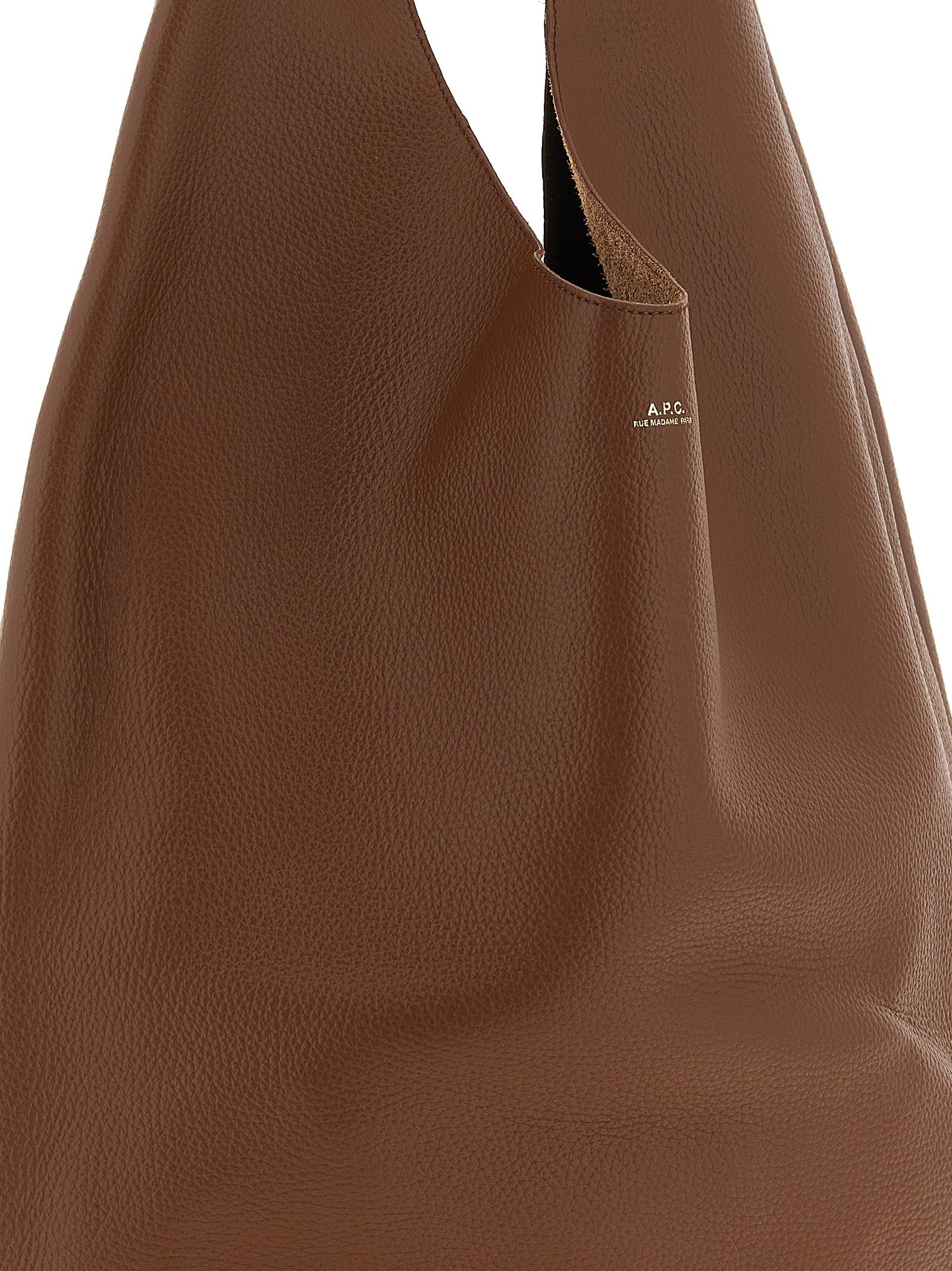A.P.C Le Neige Shoulder Bag Brown