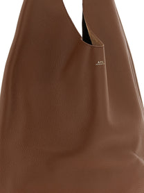 A.P.C Le Neige Shoulder Bag Brown