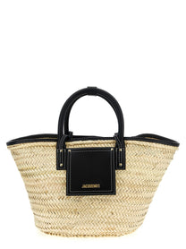 JACQUEMUS Le Panier Soli Shopping Bag Black