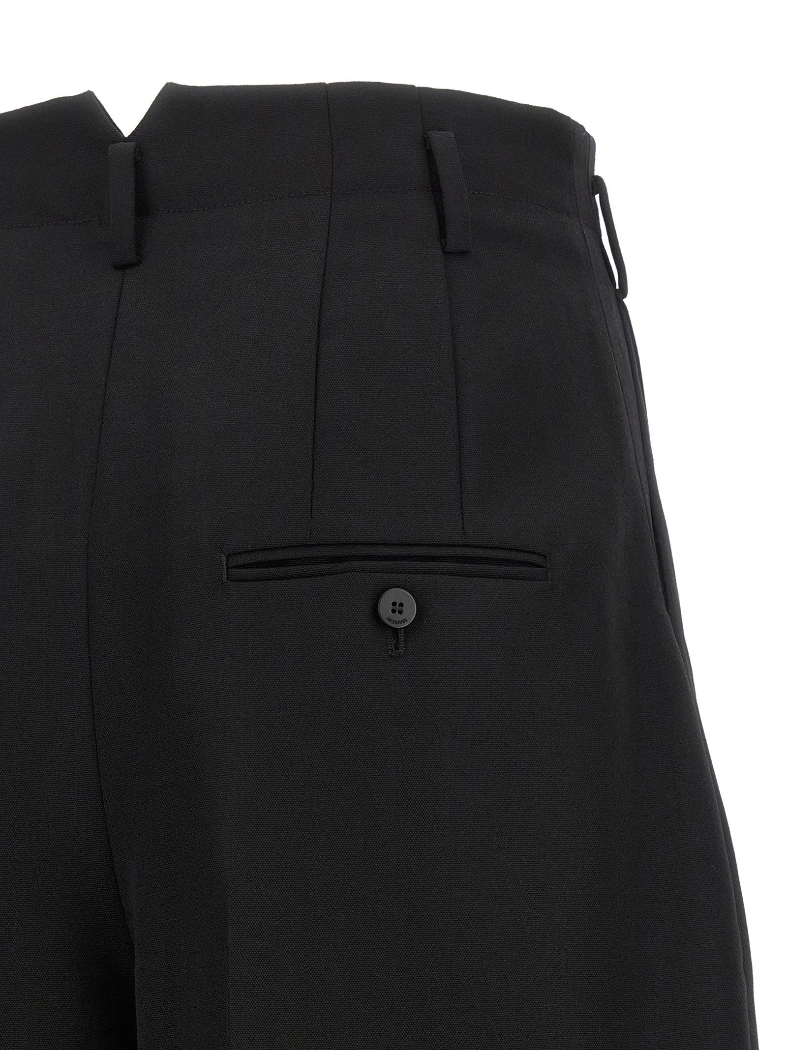 JACQUEMUS Le Pantalon Miami Pants Black