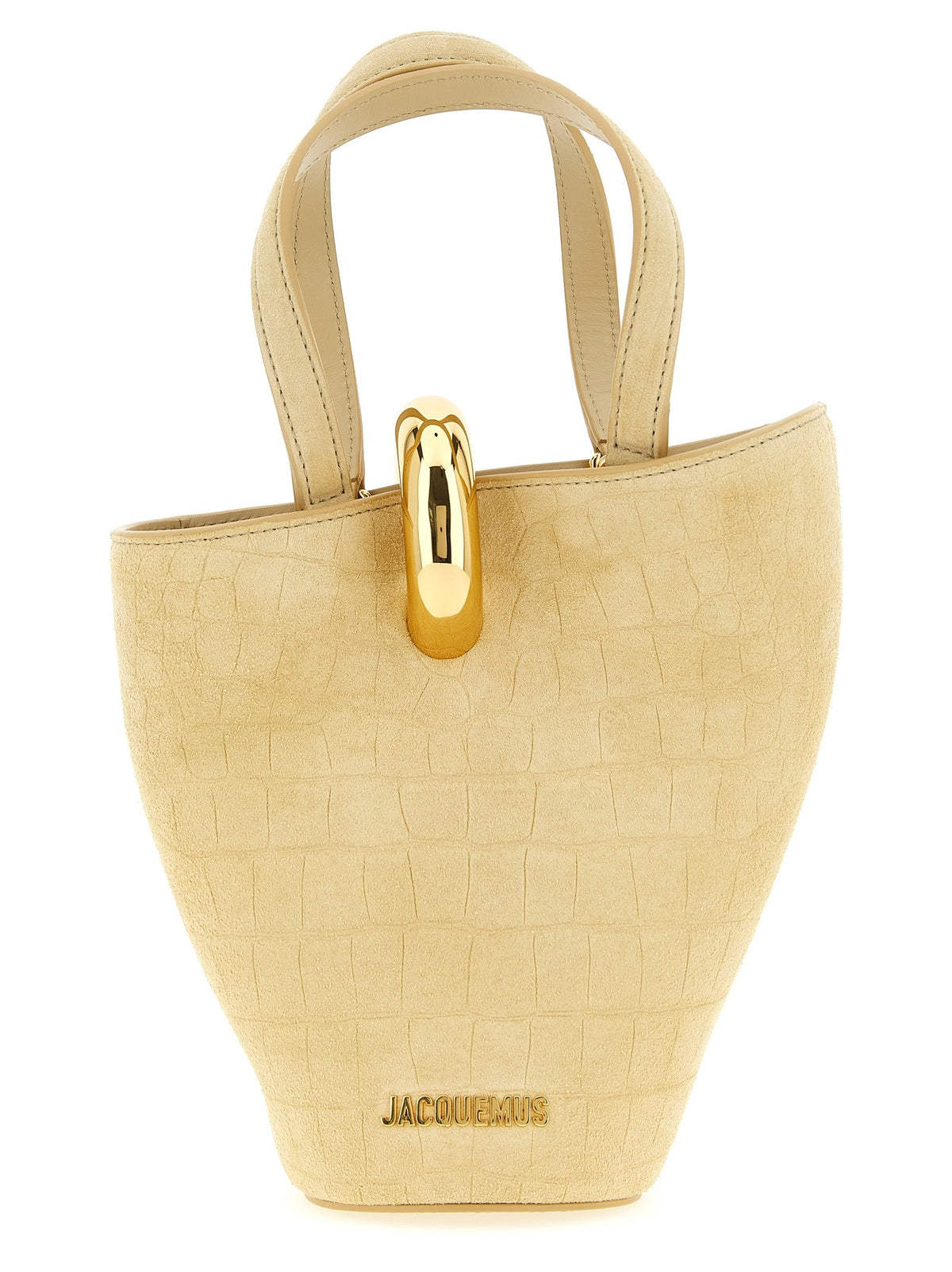 JACQUEMUS Le Petit Bambola Mini Handbag Beige