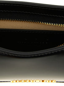 JACQUEMUS Le Petit Bisou Chaîne Shoulder Bag Black