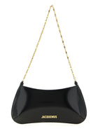JACQUEMUS Le Petit Bisou Chaîne Shoulder Bag Black