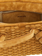 JACQUEMUS Le Petit Turismo Handbag Beige, view 4