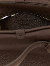 JACQUEMUS Le Petit Turismo Handbag Brown