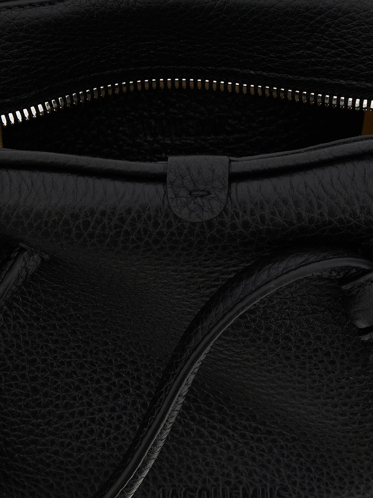 JACQUEMUS Le Petit Turismo Handbag Black, view 4
