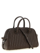 JACQUEMUS Le Petit Turismo Handbag Brown, view 2