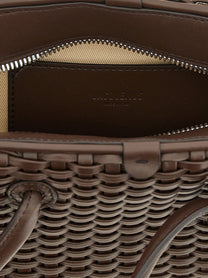 JACQUEMUS Le Petit Turismo Handbag Brown, view 4