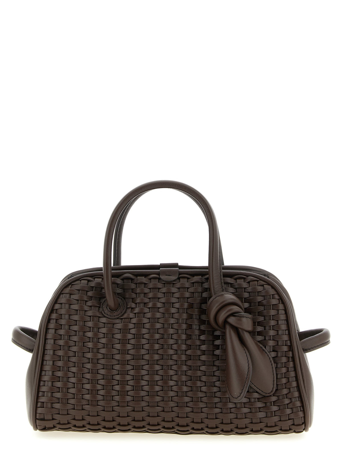 JACQUEMUS Le Petit Turismo Handbag Brown