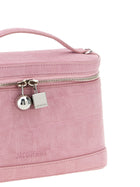 JACQUEMUS Le Petit Vanity Handbag Blue, view 3