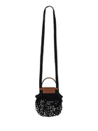 Longchamp Women's LE Pliage Filet Mini Bag Black, view 2