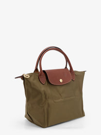Longchamp Women's Le Pliage Nylon Handbag Green, view 3