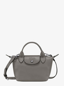 Longchamp Women's Le Pliage Xtra Leather Crossbody Bag Beige
