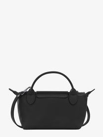 Longchamp Women's Le Pliage Xtra Leather Crossbody Bag Black