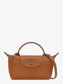 Longchamp Women's Le Pliage Xtra Leather Crossbody Bag Brown