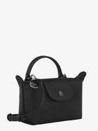 Longchamp Women's Le Pliage Xtra Leather Crossbody Bag Black, view 3