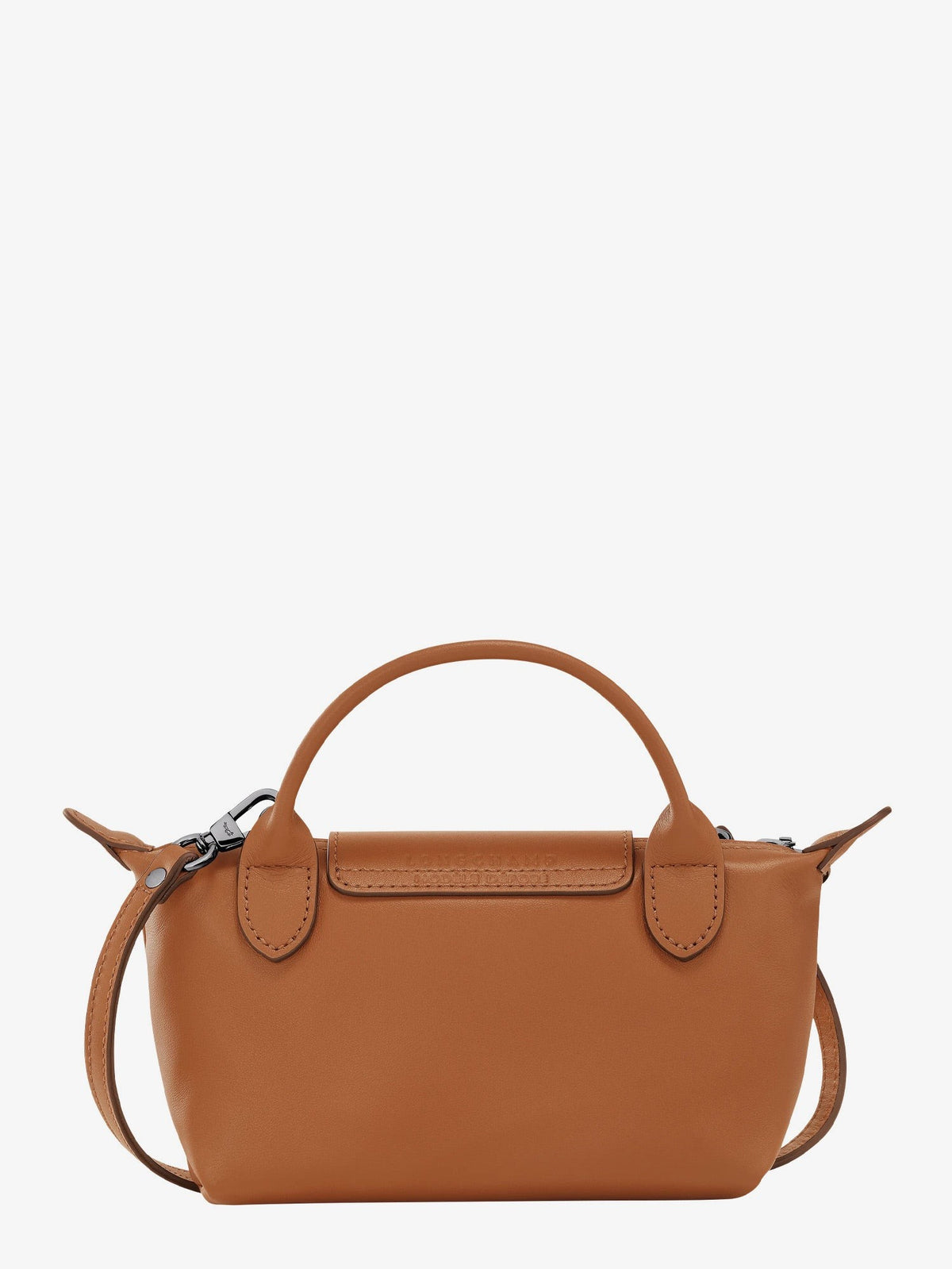 Longchamp Women's Le Pliage Xtra Leather Crossbody Bag Brown