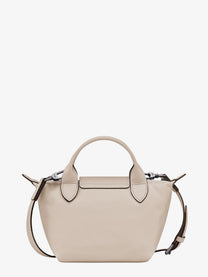 Longchamp Women's Le Pliage Xtra Leather Shoulder Bag White