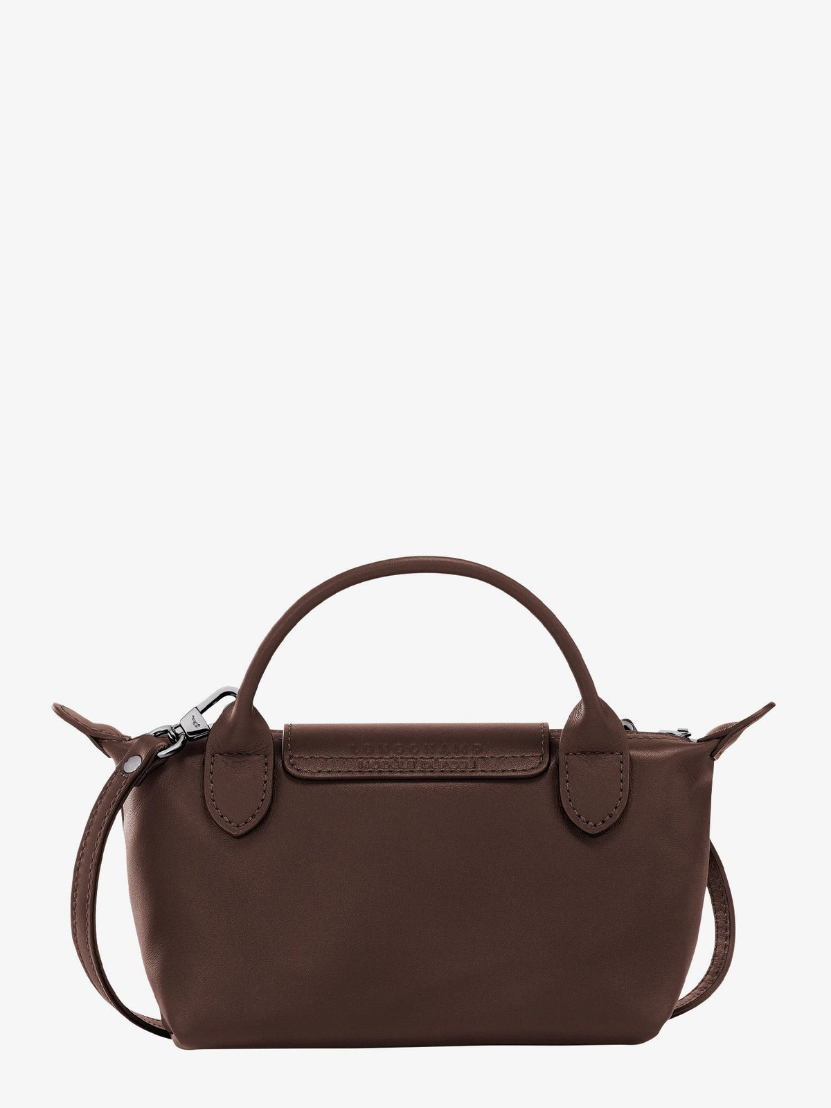 Longchamp Women's Le Pliage Xtra Leather Shoulder Bag Brown, view 2