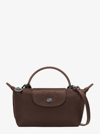 Longchamp Women's Le Pliage Xtra Leather Shoulder Bag Brown