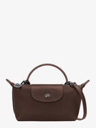 Longchamp Women's Le Pliage Xtra Leather Shoulder Bag Brown