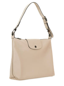 Longchamp Women's Borsa Hobo LE Pliage Xtra Medium White