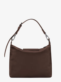 Longchamp Women's Le Pliage Xtra Medium Leather Shoulder Bag Brown