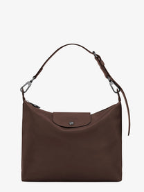 Longchamp Women's Le Pliage Xtra Medium Leather Shoulder Bag Brown