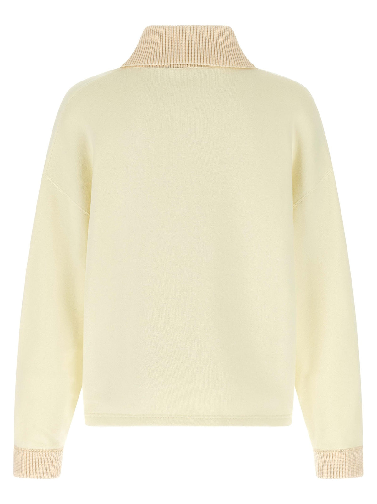 JACQUEMUS Le Polo Punto Sweatshirt Beige, view 2