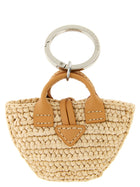 Longchamp Le Roseau Keyring Beige, view 2