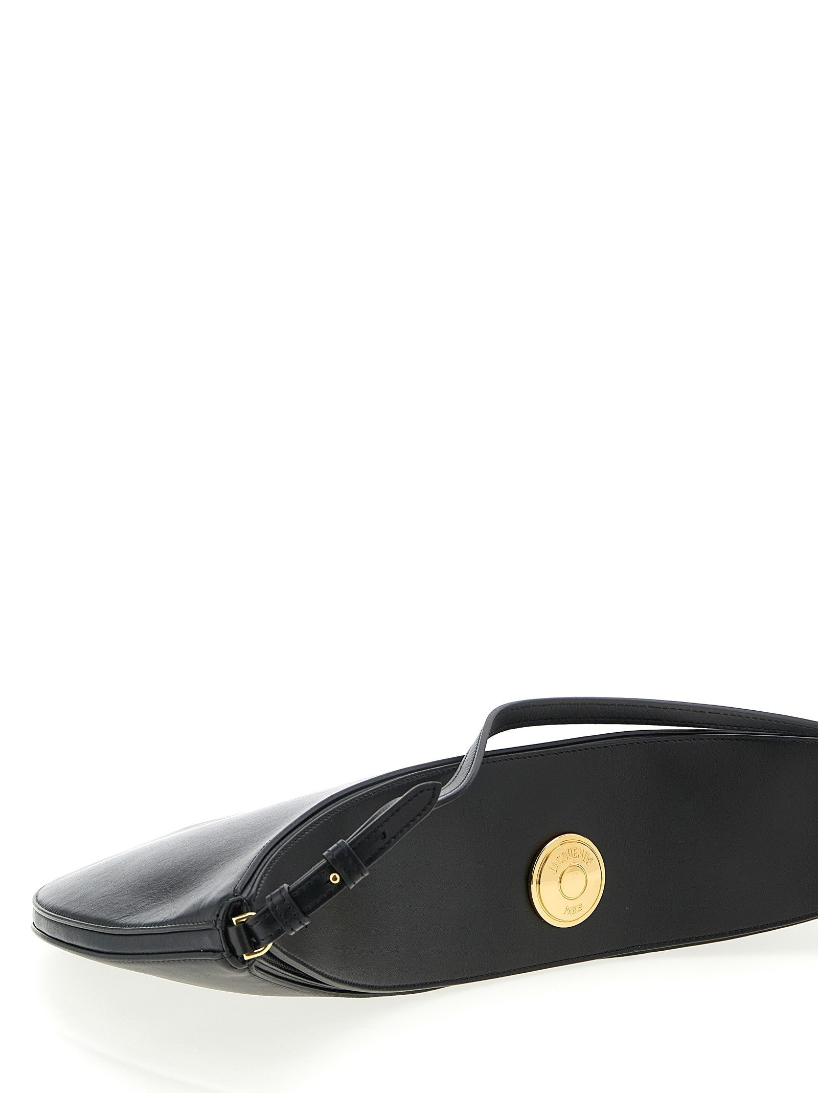 JACQUEMUS Le Sac Ovalo Shoulder Bag Black