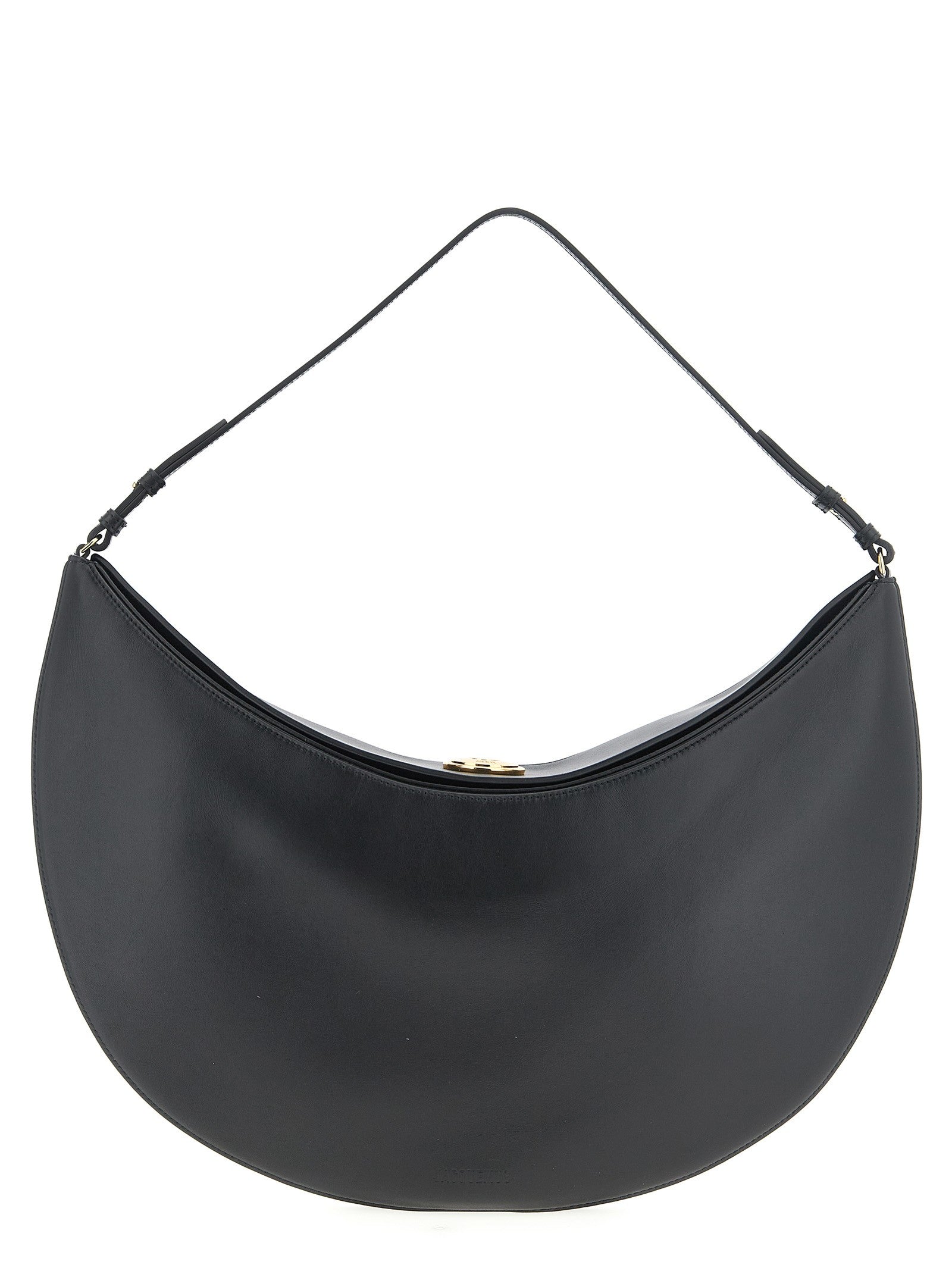 JACQUEMUS Le Sac Ovalo Shoulder Bag Black