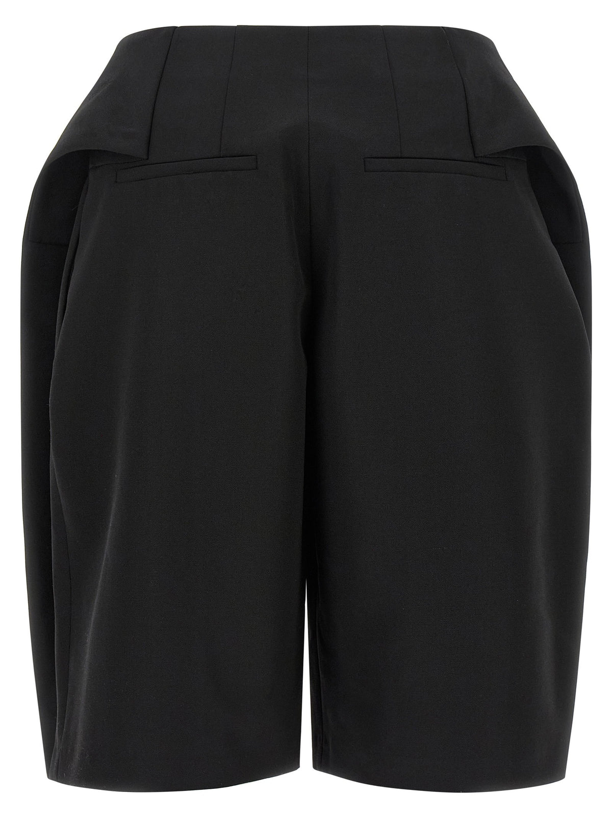 JACQUEMUS Le Short Cubisto Bermuda Shorts Black, view 2