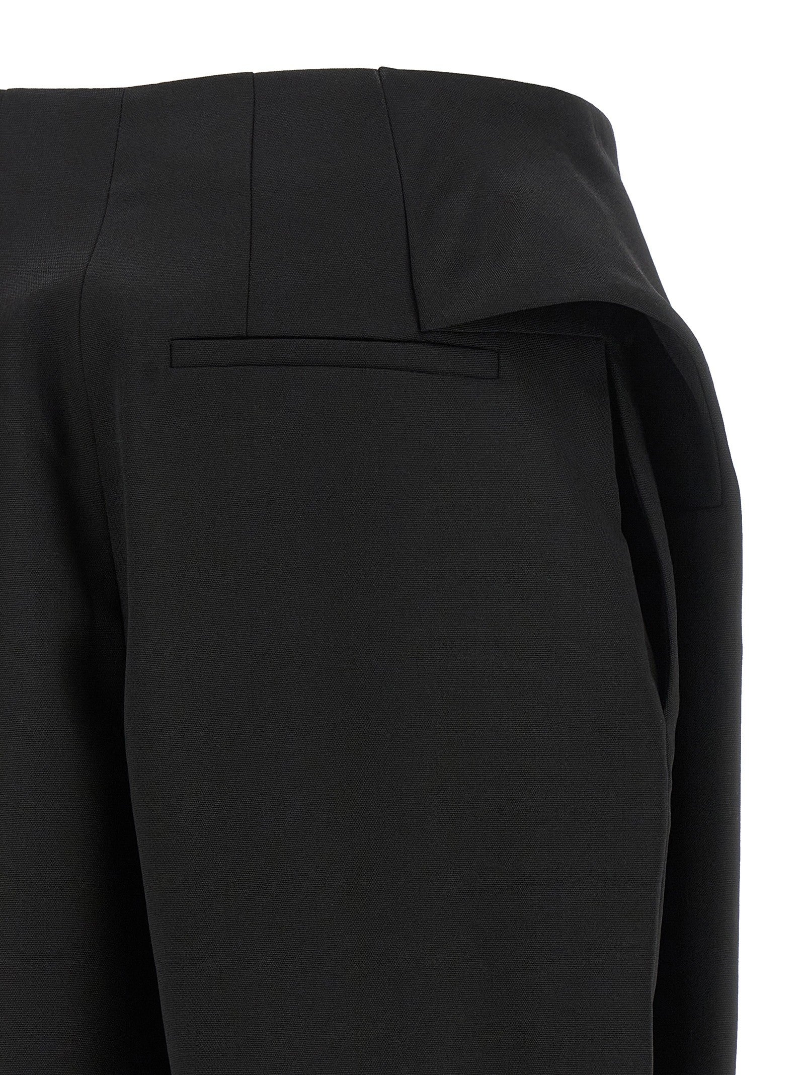 JACQUEMUS Le Short Cubisto Bermuda Shorts Black