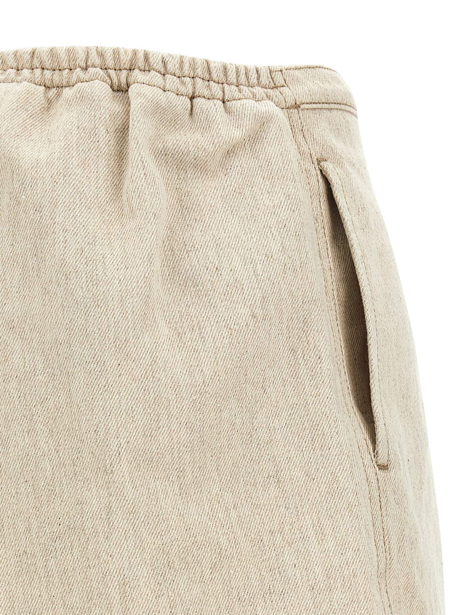 JACQUEMUS Le Short De Nimes Amelo Shorts Beige