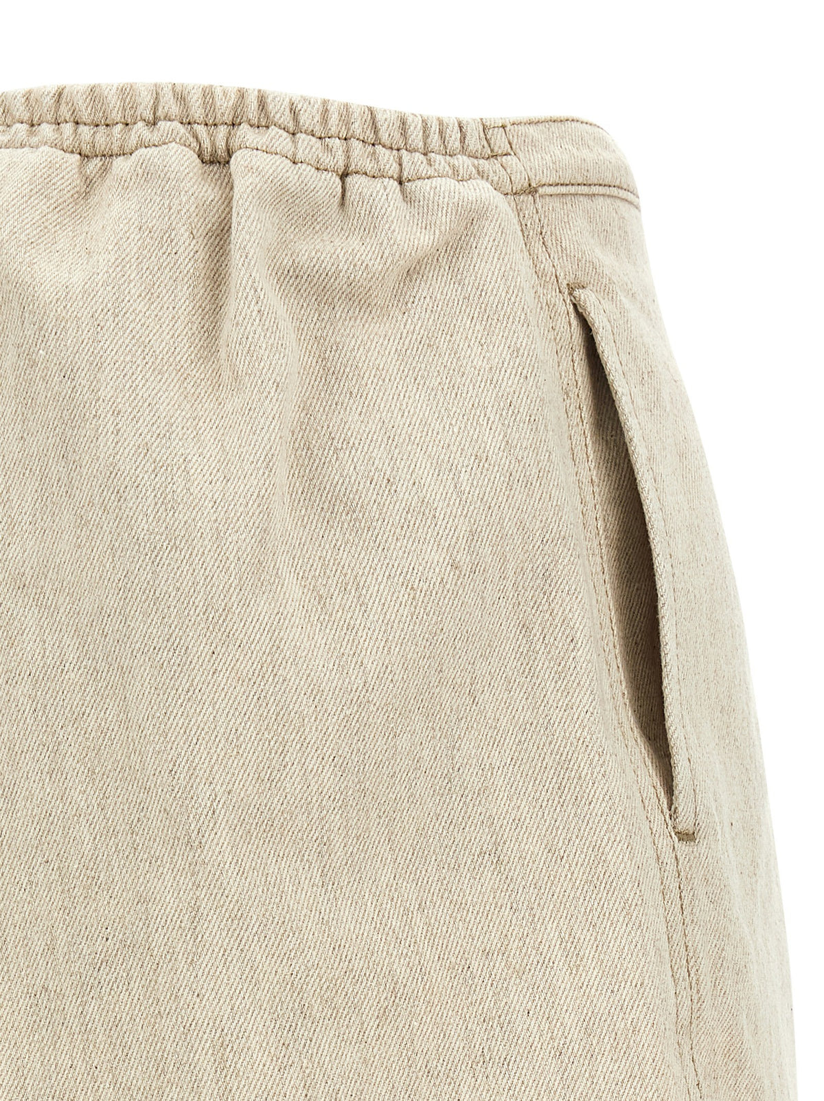 JACQUEMUS Le Short De Nimes Amelo Shorts Beige