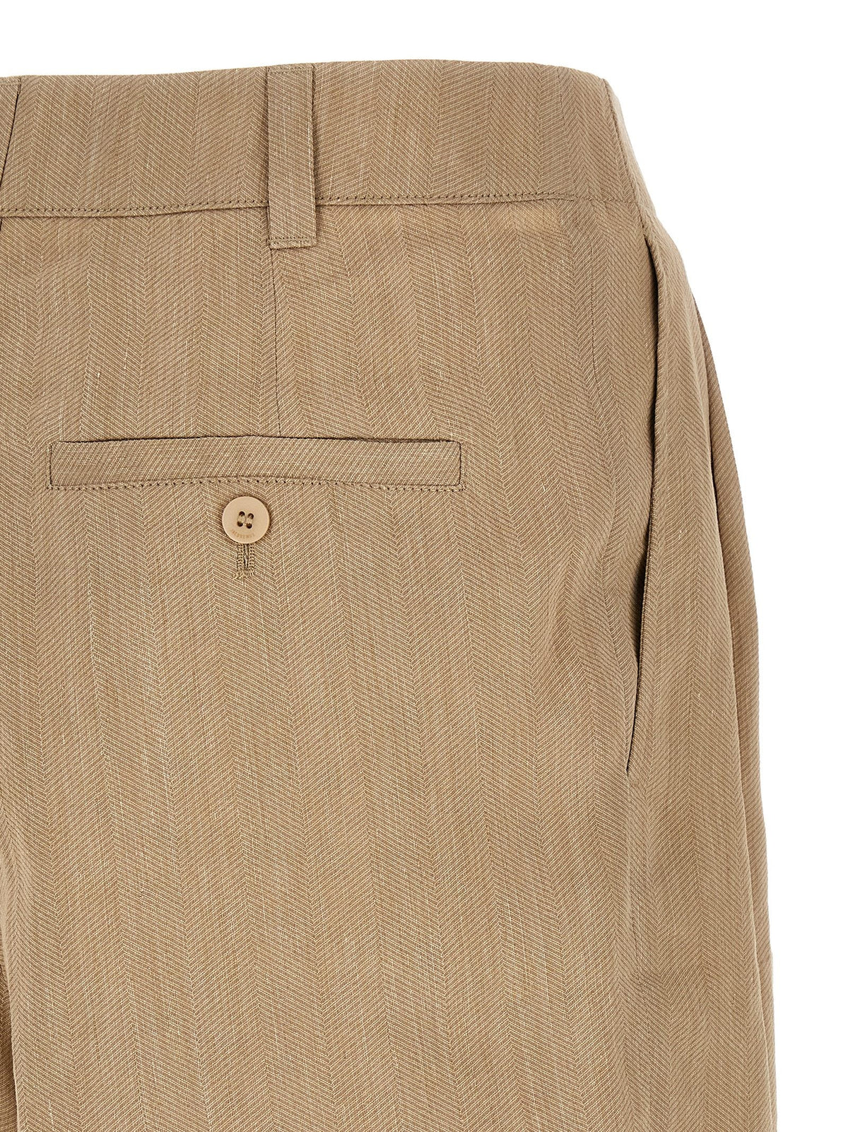 JACQUEMUS Le Short Pastro Bermuda Shorts Beige
