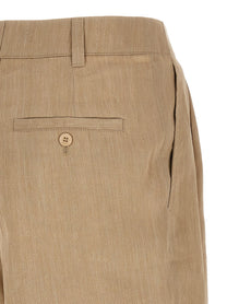 JACQUEMUS Le Short Pastro Bermuda Shorts Beige