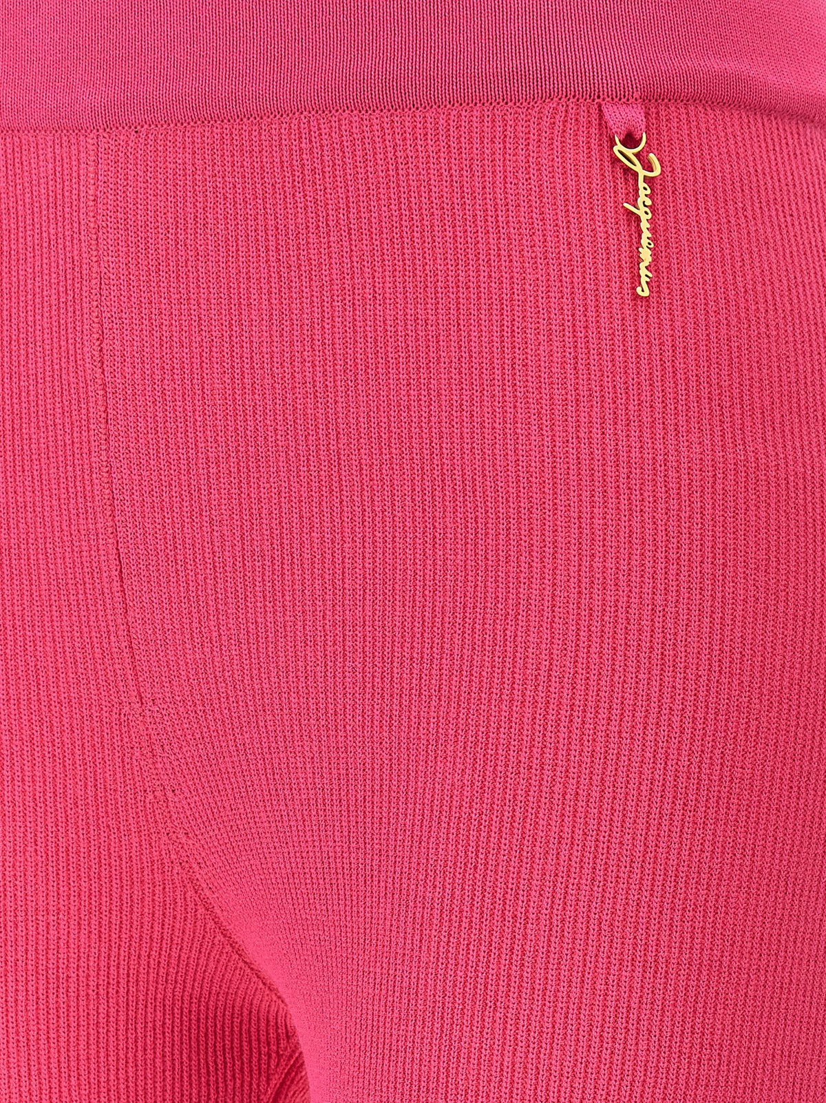 JACQUEMUS Le Short Pralu Cyclist Pink, view 4
