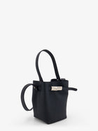 Longchamp Women's Le Smart Leather Bucket Bag Black, view 3