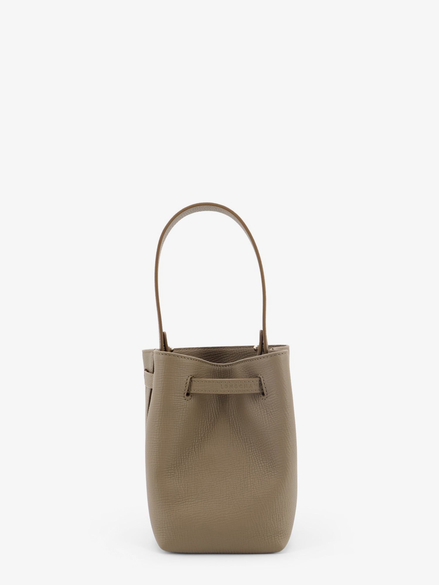 Longchamp Women's Le Smart Leather Bucket Bag Green