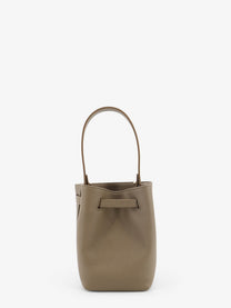 Longchamp Women's Le Smart Leather Bucket Bag Green