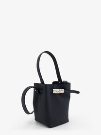 Longchamp Women's Le Smart Leather Bucket Bag Black