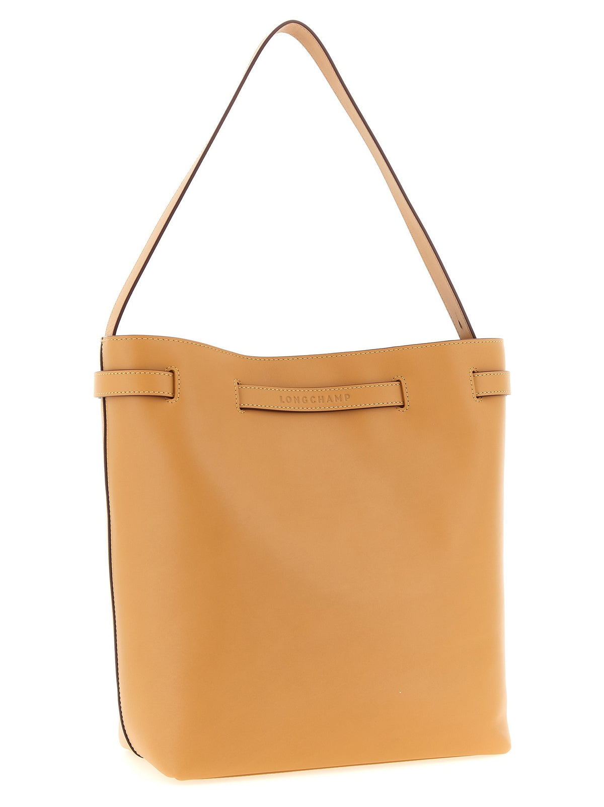 Longchamp Le Smart Shoulder Bag Beige, view 2