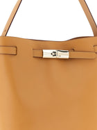 Longchamp Le Smart Shoulder Bag Beige, view 3