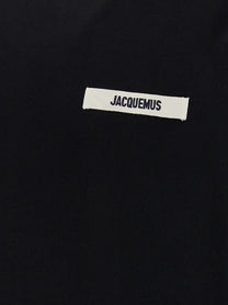 JACQUEMUS Le Sweatshirt Gros Grain Sweatshirt Black