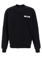 JACQUEMUS Le Sweatshirt Gros Grain Sweatshirt Black